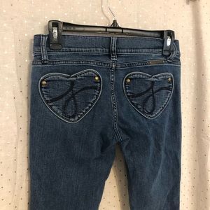 Juicy couture The Kate heart pocket jeans